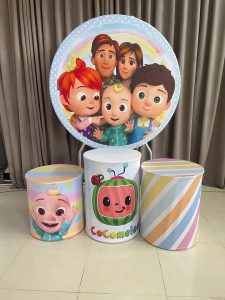 cocomelon kids backdrop hire sydney