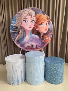 frozen backdrop hire sydney