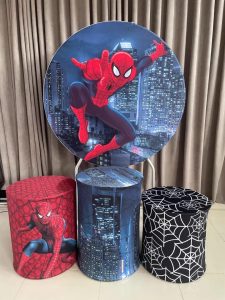 spiderman backdrop hire sydney