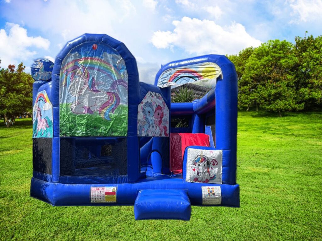 5m unicorn bouncy castle sydney