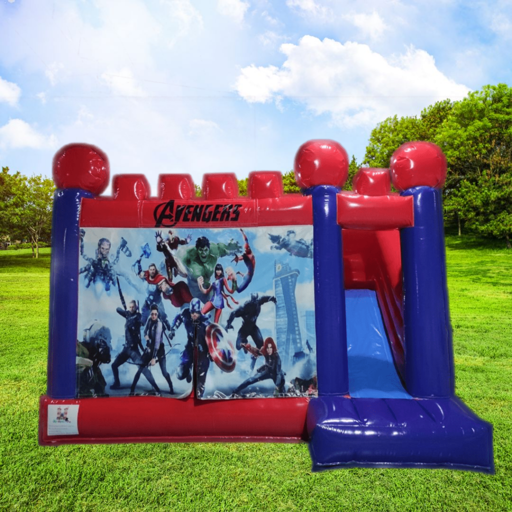 jumping castle hire sydney 5m Avengers