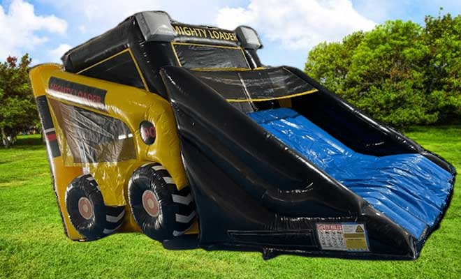digger jumping castle